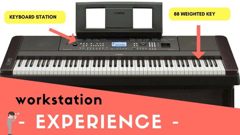 Yamaha dgx 650 with its advanced keyboard workstation with and 88 weighted keys