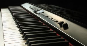 Black DIgital piano